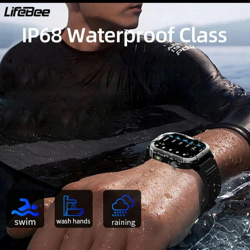 Military Waterproof Smart Watch
