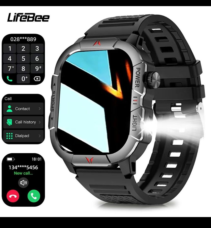 Military Waterproof Smart Watch