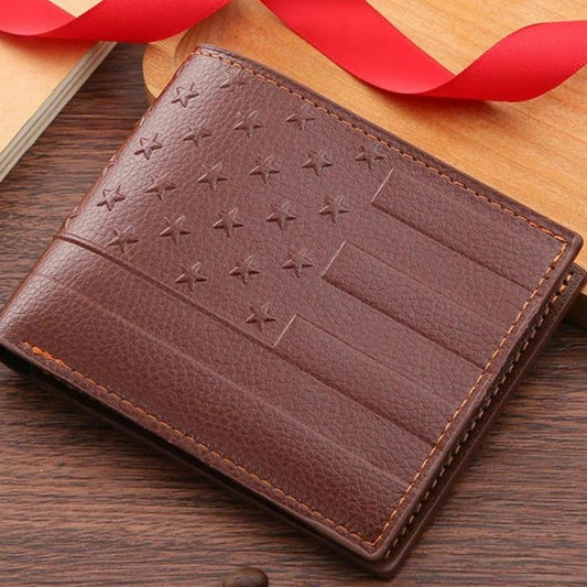 Brown Full Grain Leather Wallet